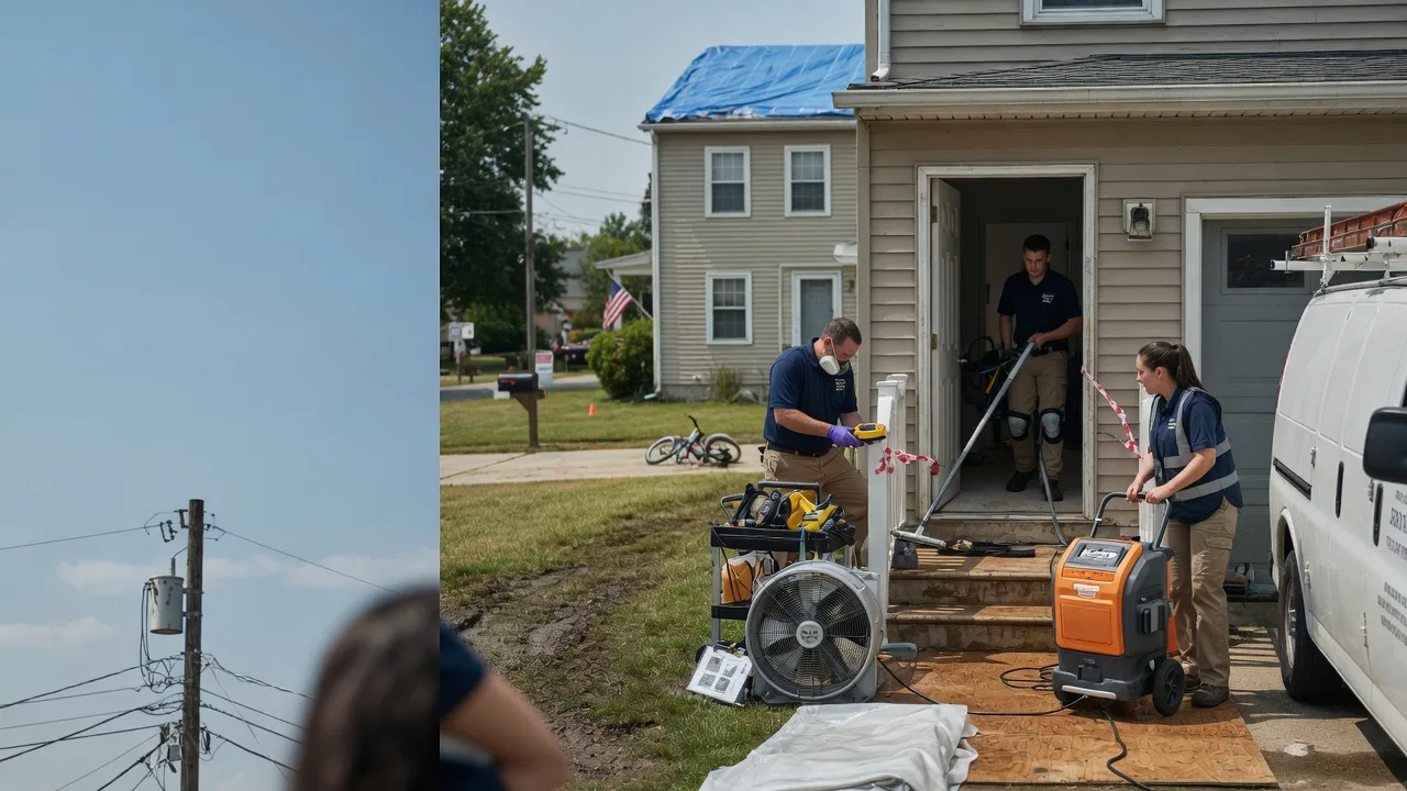Water Damage Repair in Tonganoxie, KS near me